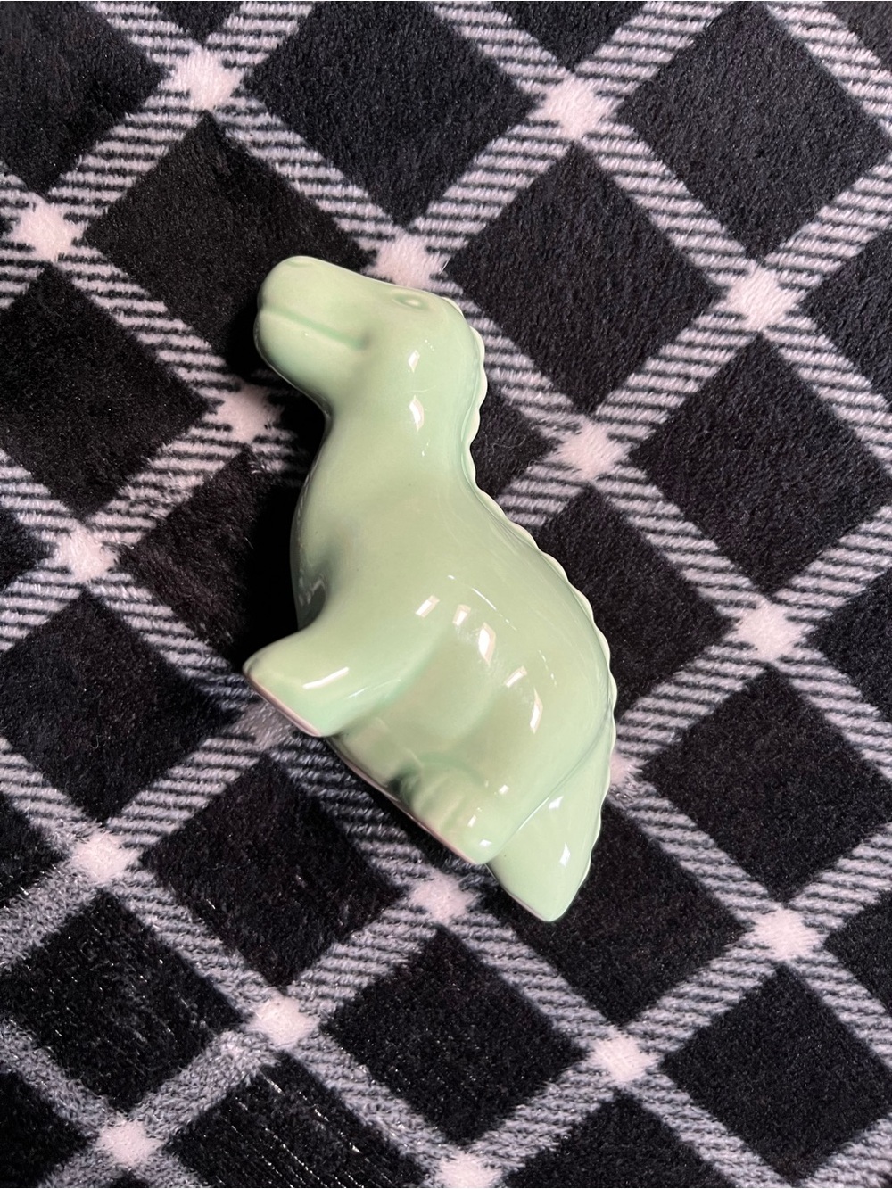 Green Ceramic Dinosaur decor